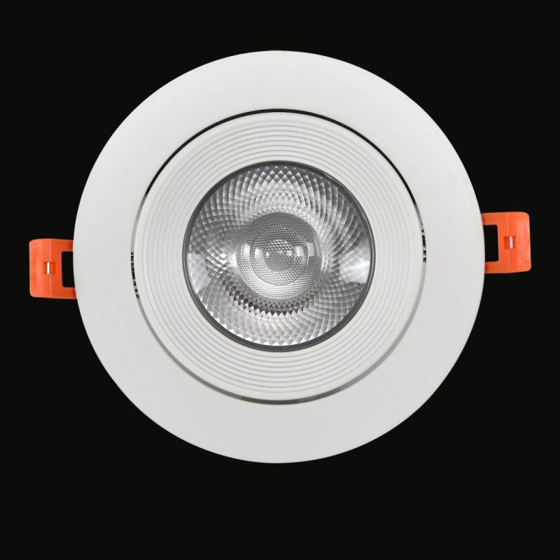 15-20W Recessed Adjustable Dimmable LED Down Light for Commercial Office Hotel Apartment Residential Showroom Villa Store Shopping Mall Spotlight