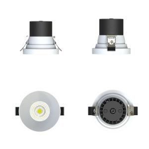 15W CE RoHS Ugr&lt;16 Cylinder Smart Deep Recessed Ceiling LED Kitchen Downlights