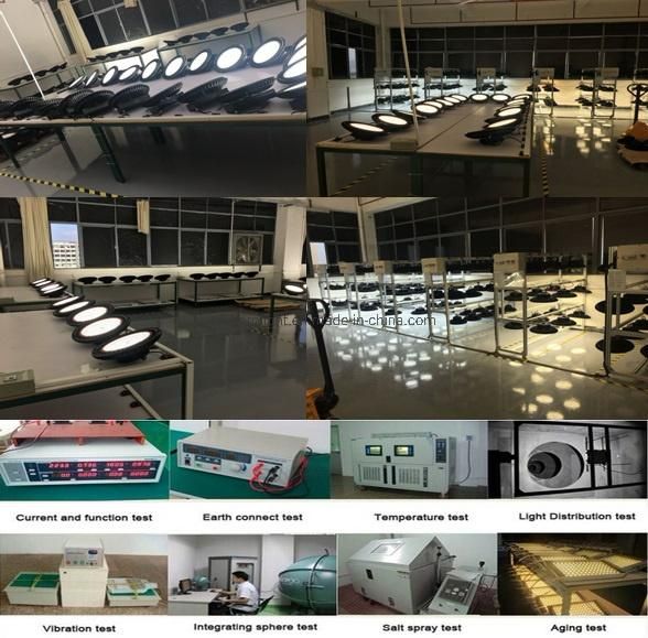 140lm/W High Brightness 100W 150W 200W UFO LED Light Low Bay Lamp High Bay Light for Warehouse Factory Workshop Light Tower