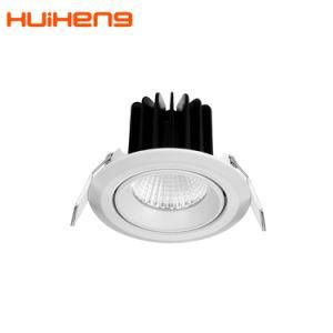 Aluminium 5W 6W 7W LED COB Downlight with 75mm Cut Hole