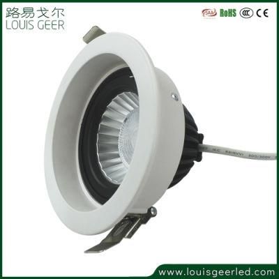 10W 15W Recessed LED White Black with Oval Mask Adjustable LED Spot Light