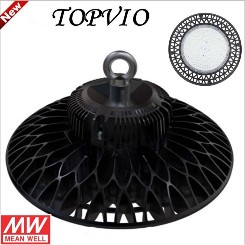Large Warehouse Factory Industrial Lighting 100W 150W 200W LED High Bay Light 3030 LEDs 5 Years Warranty for Warehouse