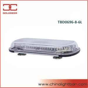 Multi-Voltage Mini Strobe Warning Light Bar (TBD0696-8-6L)