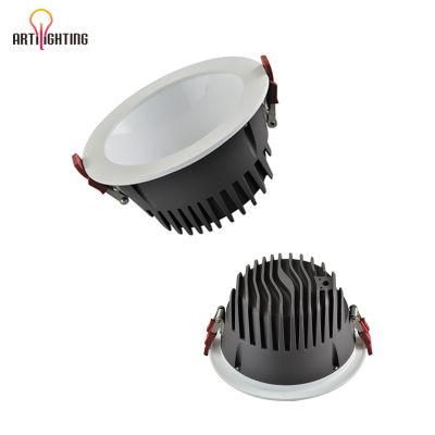 Daylight 6500K Diecasting Aluminum Downlight Ceiling Recessed 30W COB Round LED Spot Down Lights of Zhongshan Factory