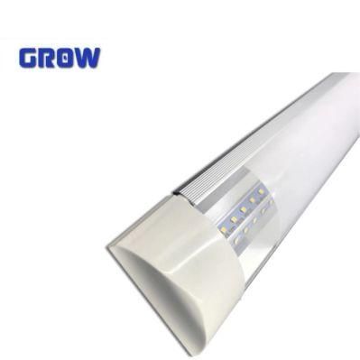 36W Iron and PC Cover IC Driver LED Batten Tube