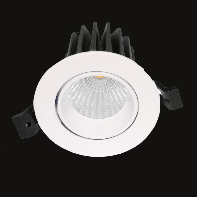 5W-7W Classic Ecolighting Europe Ceiling Recessed Adjustable LED Down Spot Light for Commercial Project Office Hotel Apartment Residential Corridor Rooms