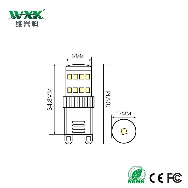 G9 LED Bulbs 3W Equivalent 30W Halogen Bulbs 200lm G9 LED Light Bulbs