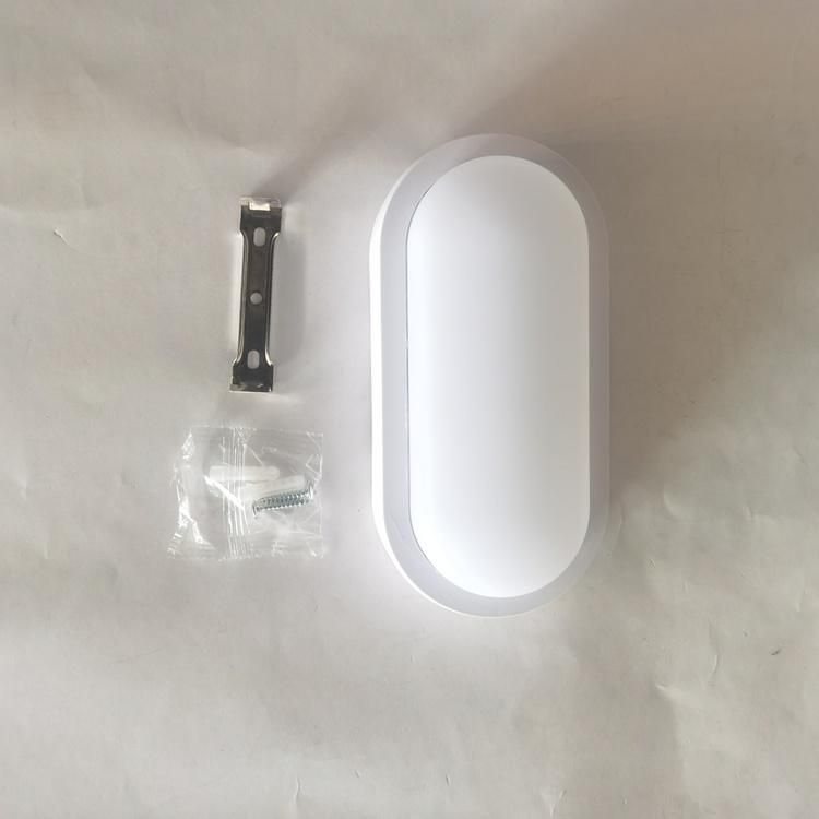 LED Moisture Proof Ceiling Lamp IP65 15W 175V-265V Bathroom Waterproof Round Oval Waterproof Frameless LED Panel Wall Light