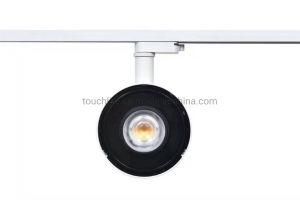 30W Aluminium Alloy Indoor LED Track Light Commercial LED Spot Light Recessed Ceiling Optional