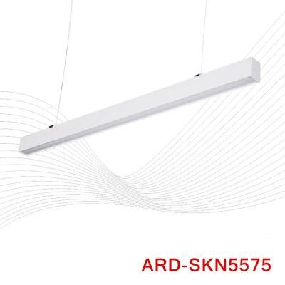 LED Linear Single Strip Light Fixture LED Linear Chandelier Pendant Lighting