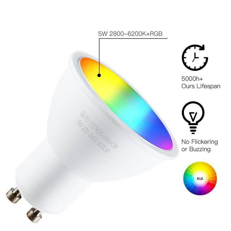 WiFi Smart LED Bulbs RGBW C+W Lamp