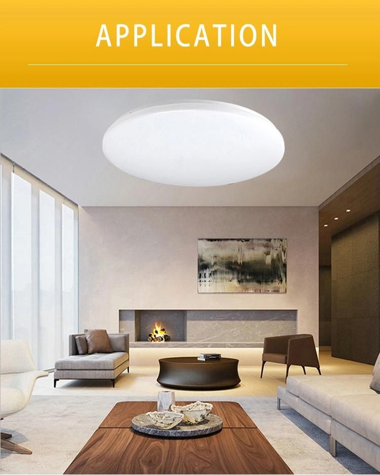 Decorative Bedroom Sensor Fiber12V Speaker LED Ceiling Lamp with Energy China Ceiling Light