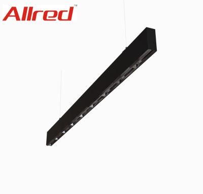 Home/Office/Studio/School/Shopping Mall High Quality Aluminum 20W 40W Linkable Ceiling Pendant LED Linear Light 1.2m 4FT
