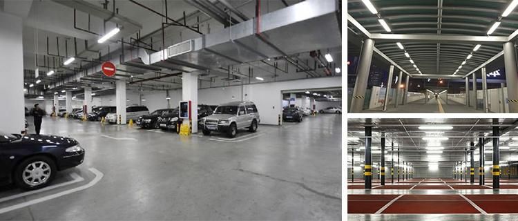 IP66 Tri Proof LED Parking Lot Lights Waterproof Tube Lighting
