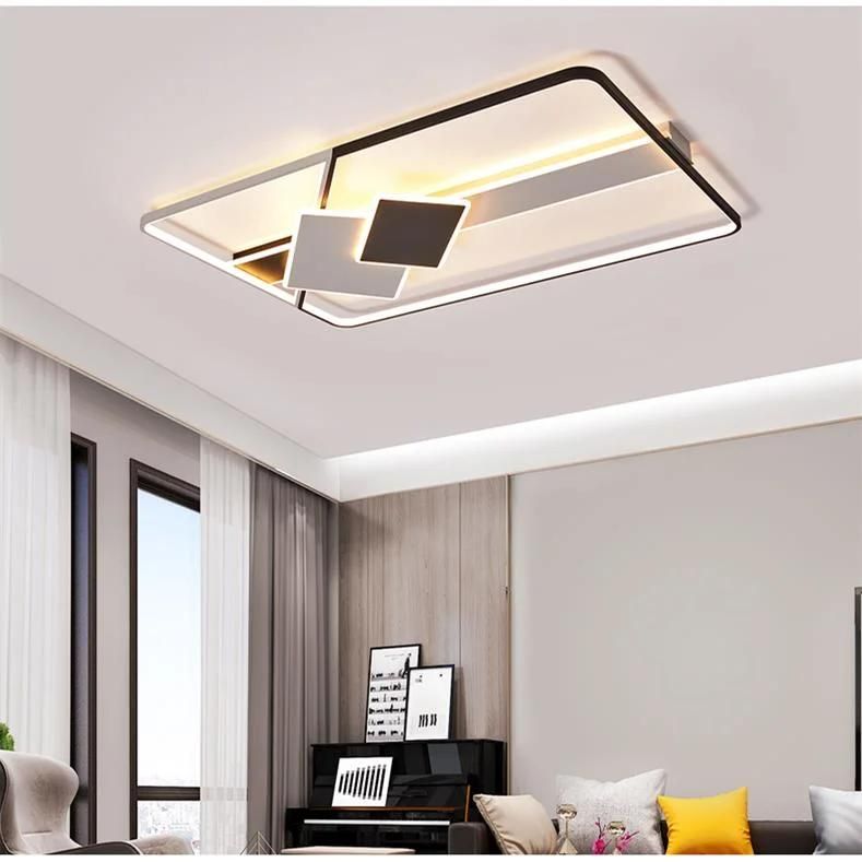 2022 New Wholesale Price Home Living Room Big LED Ceiling Lamp Acrylic Aluminum Material
