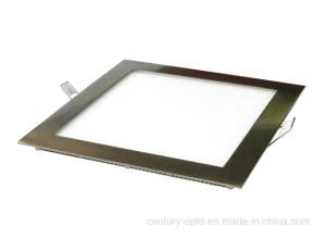 6W Square Nickel Plating LED Panel Light