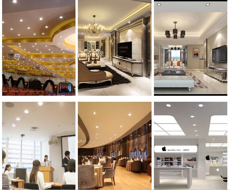 LED Ceiling Downlight Fixtures Square Indoor Ce China Factory