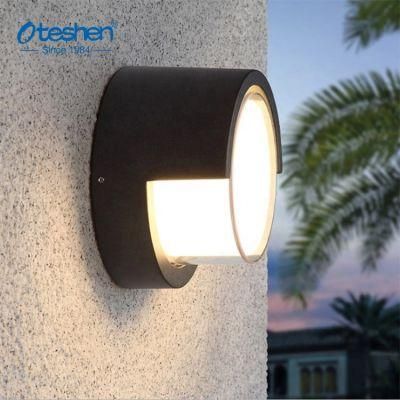 PC Waterproof Outdoor Garden 12W Wall Light Surface Mounted Light