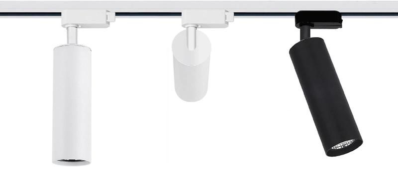 Ce RoHS Certified LED Track Lights Interior LED Spotlight COB CREE 3year Warranty