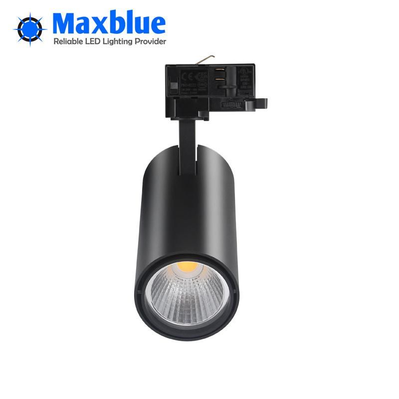 LED Track Lighting Dimmable Track Spotlight for Showroom 5years Warranty