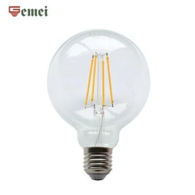 WiFi Control LED Lighting Filament Bulbs Lamp G125 Dimmable LED Lamp E27 Base LED Light 8W LED Bulb