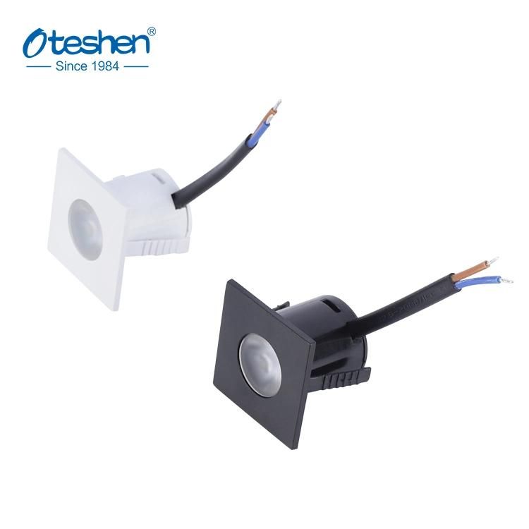 PC Mini Spotlight Recessed Cabinet LED Down Lights 1W