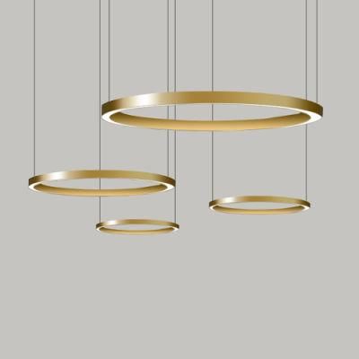 Modern Chandeliers Pendant Lights LED Indoor Ring Lighting