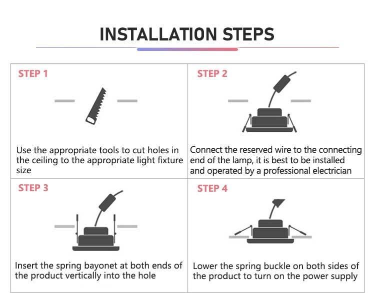 Smart Downlights Alexa with Good Production Line for Living Room