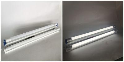 Glass Tube T8 SMD LED Tube Light 18W (36W halogen tube Equivalent) 1600lm 3000-6500K IC Driver IP20 G13 320degree with CE Approved