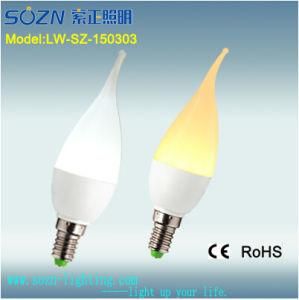 3W LED Bulb Lamp with E14 Base Type for Energy Saving