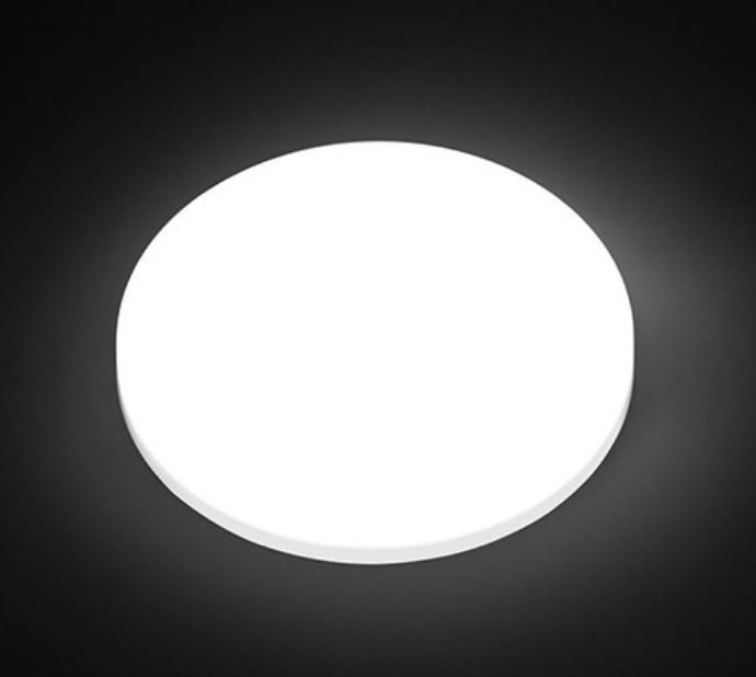 Frameless Recessed Square Round LED Panel Light Manufactures Zhongshan 9W 18W 24W 36W Luminous White Body Lamp Lighting Office PC Panel Light