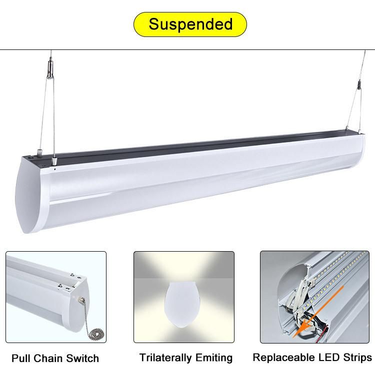 ETL up Down Overhead LED Linear Light with Dimming Sensor