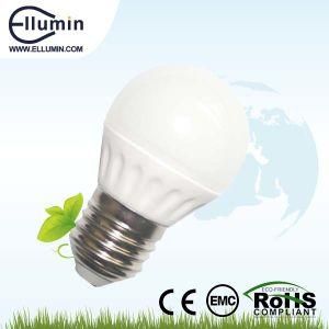 Ceramic 3W LED Ball Bulb (ELM-G45-S3W-SE30)
