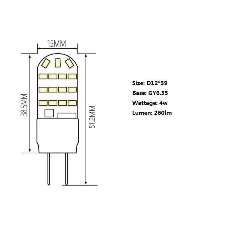 LED Gy6.35 G4 G9 LED Bulb