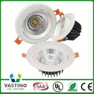 Recessed COB LED Downlight with 3 Years Warranty