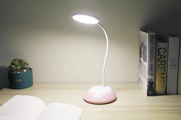 Energy-Saving, Low Power Consumption Color Ring Touch Table Lamp 3 Steps Color Temperature 6W