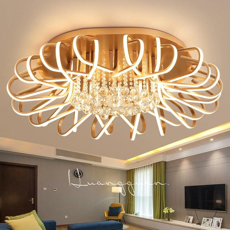 2022 Hot Spot Nordic Simple Acrylic Aluminum Latest Modern LED Light Ceiling Lights Lamp
