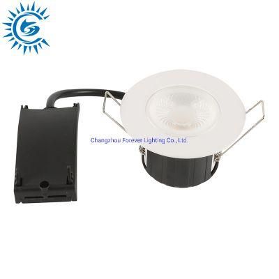 Indoor Fire Rated Die Cast Aluminum SMD 5W 6W 7W 8W 10W Dimmable 3CCT COB LED Ceiling Light Downlight
