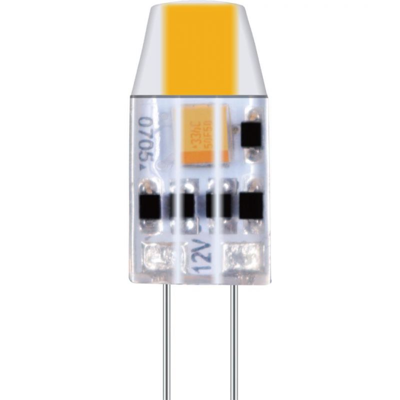China Factory LED G4 Corn Bulb LED Super Bright 1.2W AC/DC 12V Silica Gel COB Lamp Light