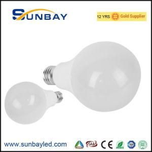 Hot Selling CRI 80 Plastic+Aluminium Base 5 7 9 12 15 18 Watt E27 B22 A60 LED Bulb