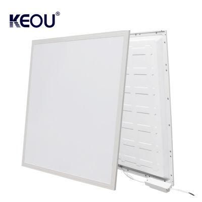 Guangzhou Ce RoHS Saso White Frame SMD LED Slim Flat Panel Lighting 600X600 LED Ceiling Light 40W