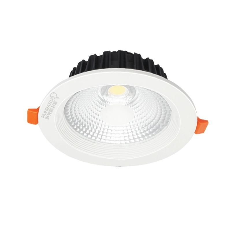 High Power Aluminum COB SMD 5730 LED Down Ceiling Spotlight Light for Amusement Park