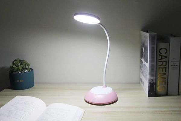 Energy-Saving, Low Power Consumption Color Ring Touch Table Lamp 3 Steps Color Temperature 6W