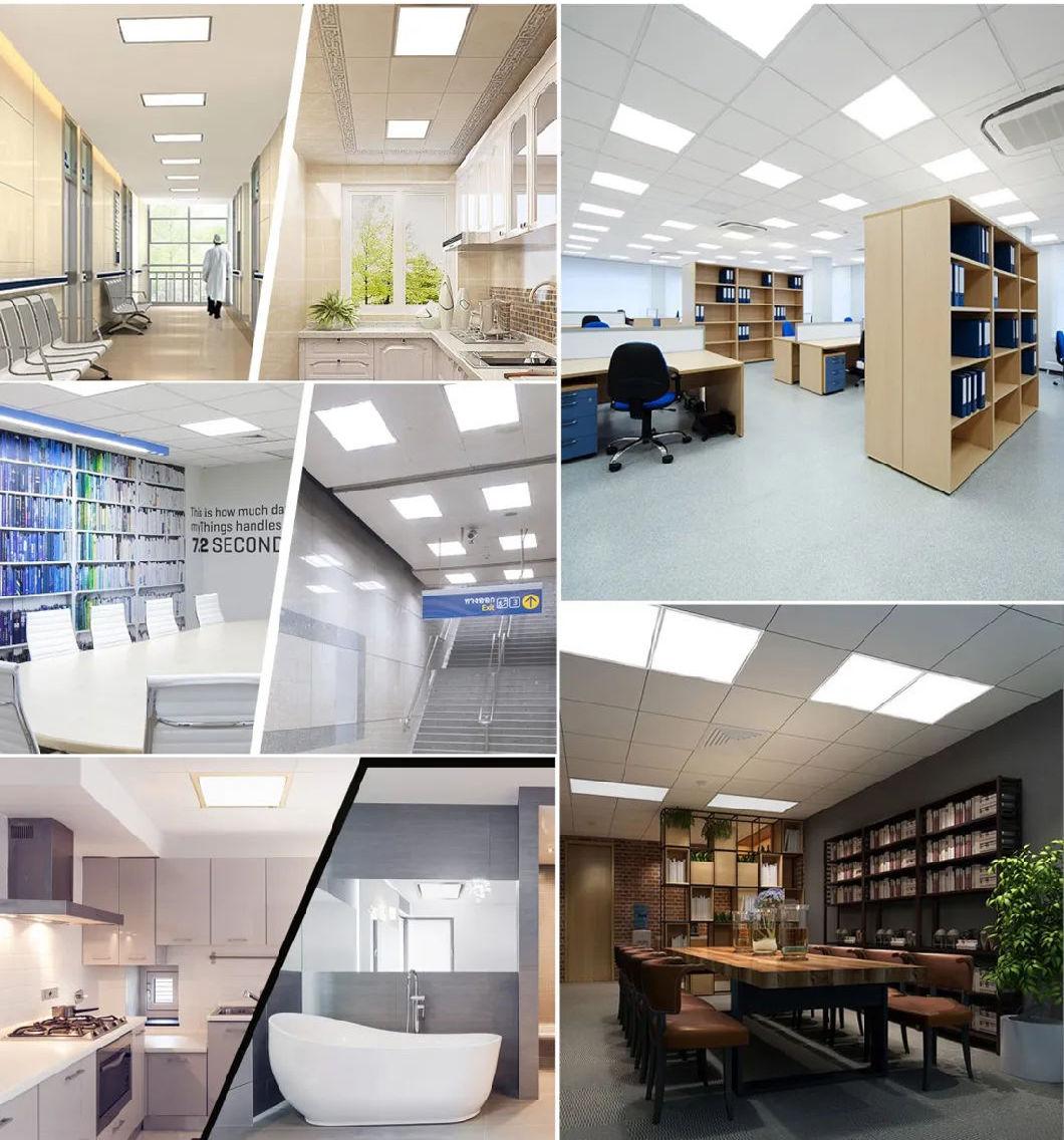 40W No Flicker Indoor Office LED Ceiling Panel Light