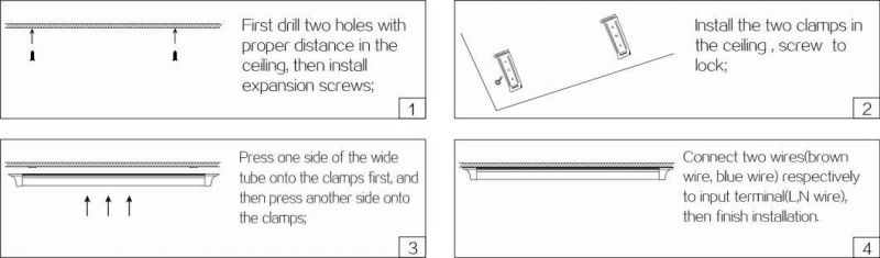 LED Wide Tube (TF series)