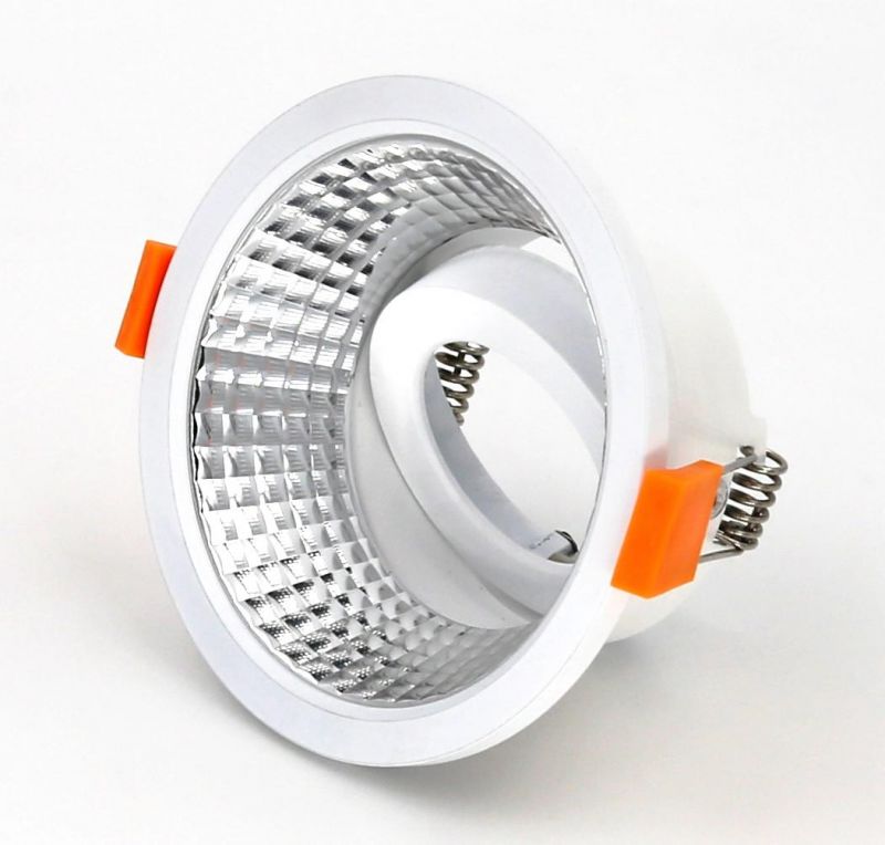 Hot Sell Cut out 90mm LED Downlight Mounting Ring Module Trim Housing GU10/MR16