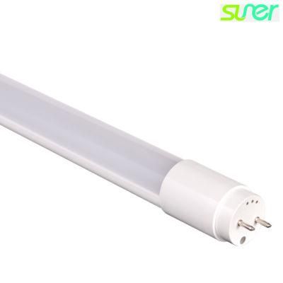 PC LED T8 Tube for Direct Replacement 1.2m 4FT 18W 120lm/W 5000K