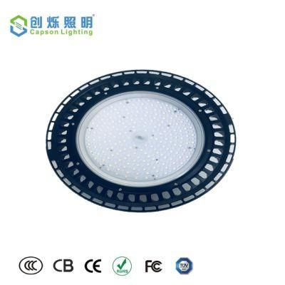 Capson 19 Best Sell CCC/EMC/LVD/Ce/RoHS/Saso 200W UFO LED High Bay Light/ LED Industrial Lights with 5years Warranty