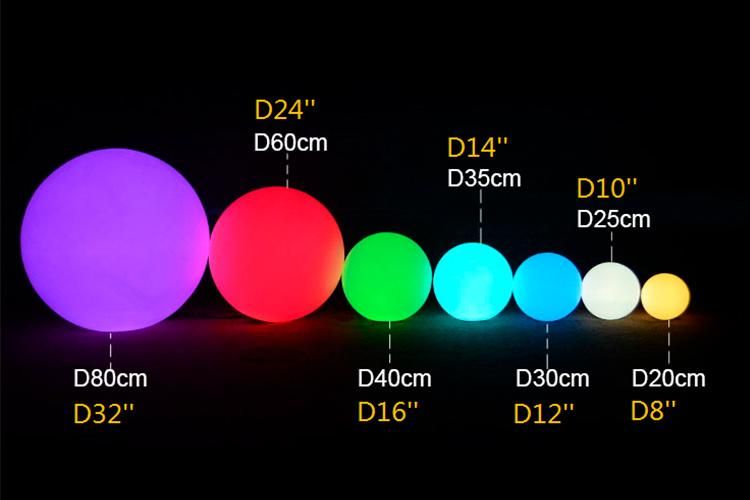 Swimming Pool Balls Floating Balls Light up Pool Ballons