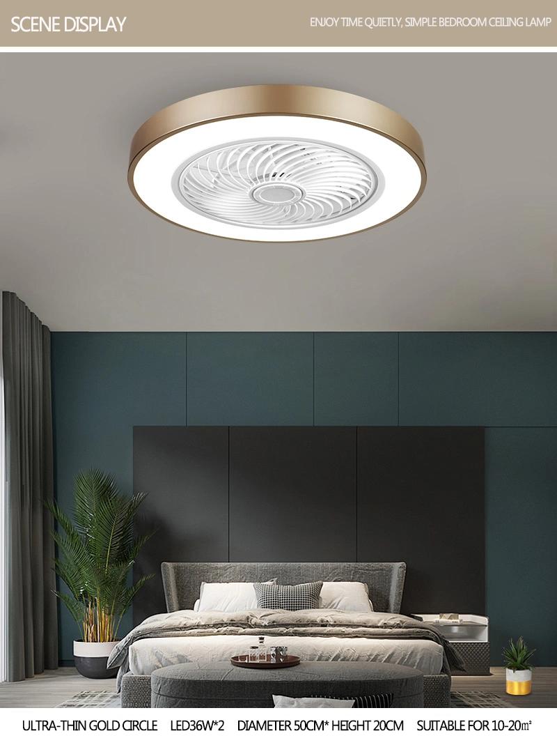 LED Ceiling Fan New Arrival 220V AC Motor Multifunction LED Lighting Fan Ceiling Light